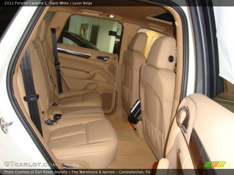 Sand White / Luxor Beige 2011 Porsche Cayenne S