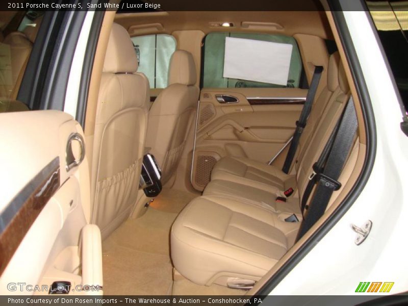 Sand White / Luxor Beige 2011 Porsche Cayenne S