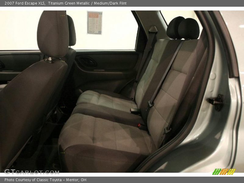 Titanium Green Metallic / Medium/Dark Flint 2007 Ford Escape XLS