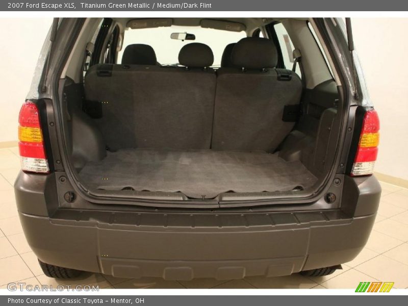 Titanium Green Metallic / Medium/Dark Flint 2007 Ford Escape XLS