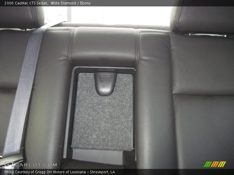 White Diamond / Ebony 2006 Cadillac CTS Sedan