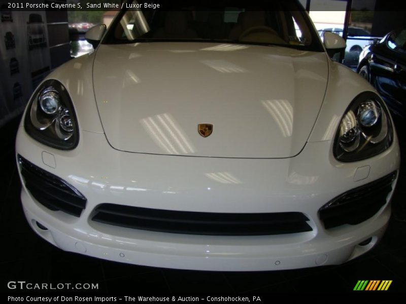 Sand White / Luxor Beige 2011 Porsche Cayenne S