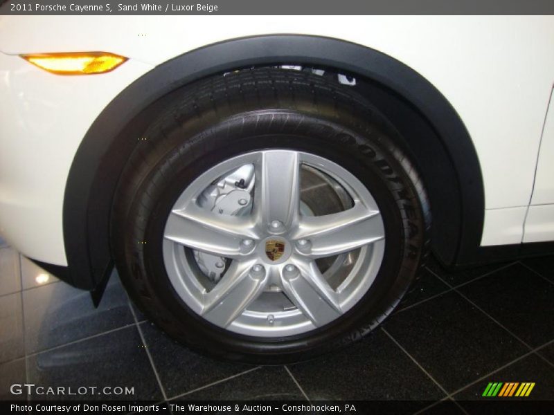 Sand White / Luxor Beige 2011 Porsche Cayenne S