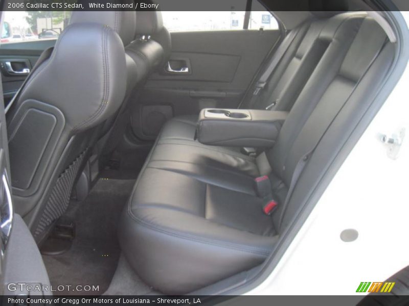 White Diamond / Ebony 2006 Cadillac CTS Sedan
