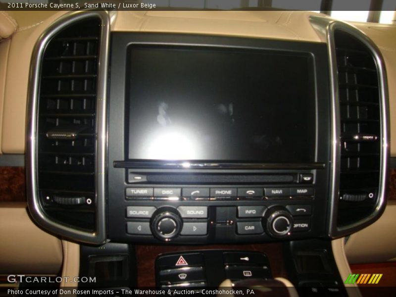 Sand White / Luxor Beige 2011 Porsche Cayenne S