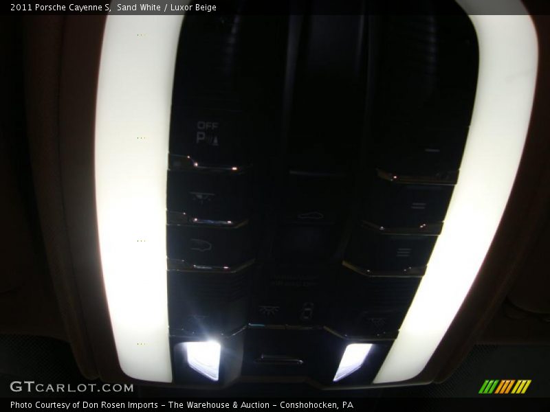 Sand White / Luxor Beige 2011 Porsche Cayenne S