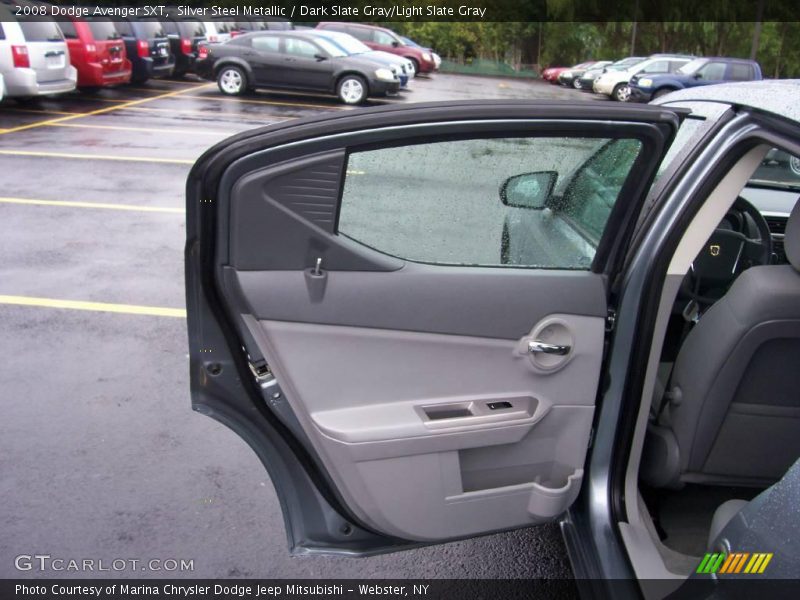 Silver Steel Metallic / Dark Slate Gray/Light Slate Gray 2008 Dodge Avenger SXT