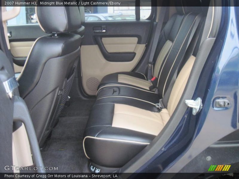 Midnight Blue Metallic / Light Cashmere/Ebony 2007 Hummer H3