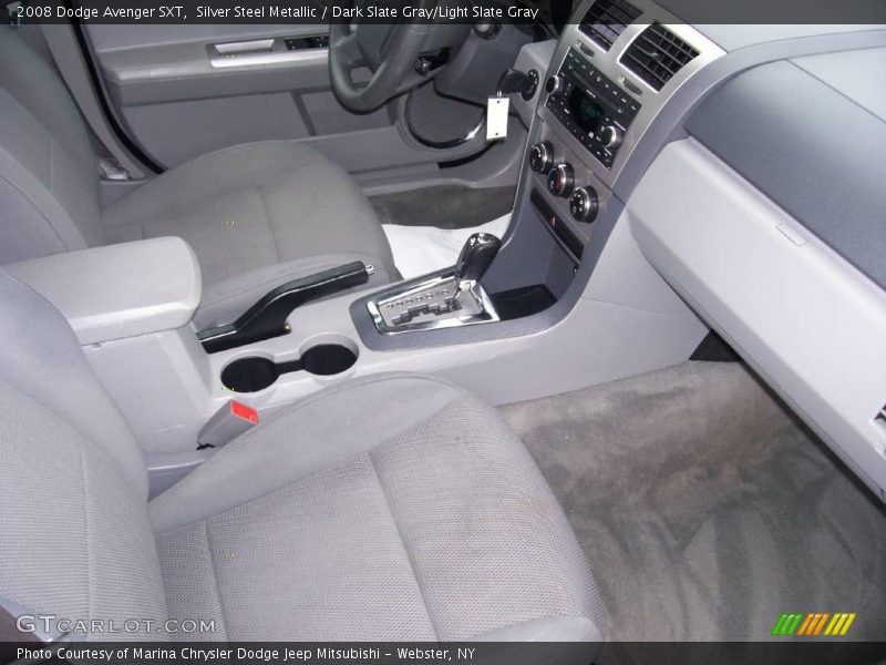 Silver Steel Metallic / Dark Slate Gray/Light Slate Gray 2008 Dodge Avenger SXT