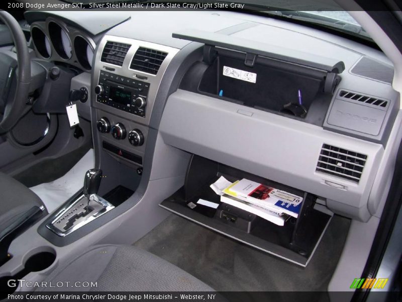 Silver Steel Metallic / Dark Slate Gray/Light Slate Gray 2008 Dodge Avenger SXT