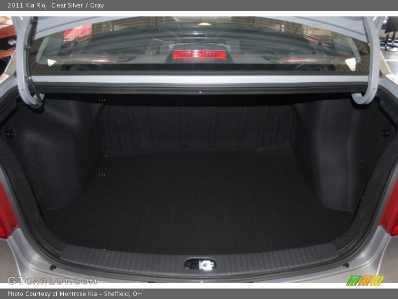 Clear Silver / Gray 2011 Kia Rio