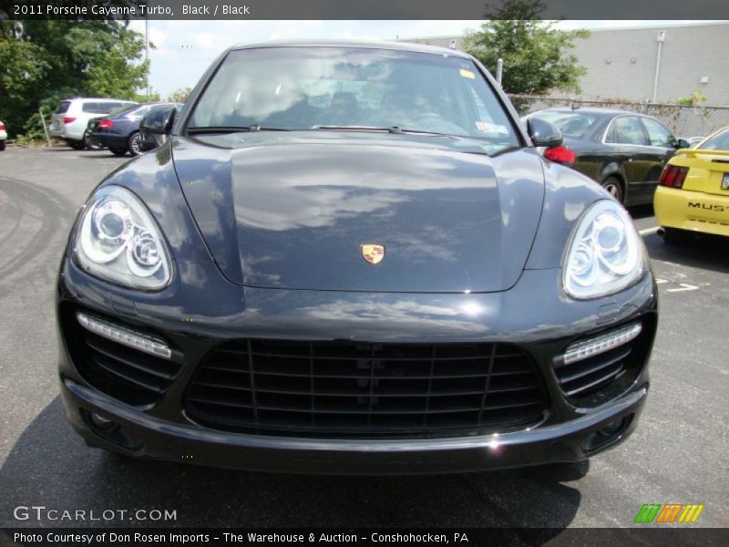 Black / Black 2011 Porsche Cayenne Turbo