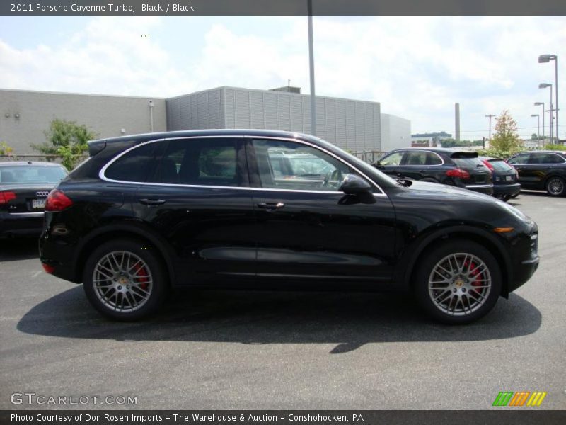 Black / Black 2011 Porsche Cayenne Turbo