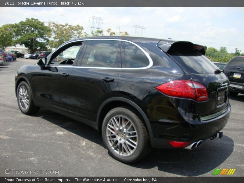 Black / Black 2011 Porsche Cayenne Turbo