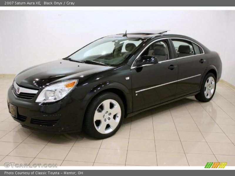 Black Onyx / Gray 2007 Saturn Aura XE