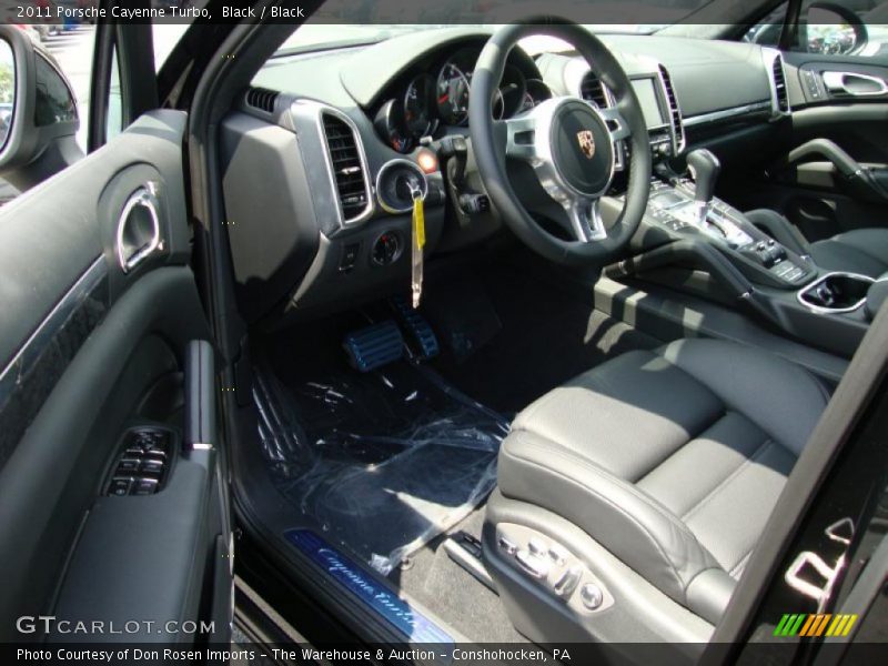 Black / Black 2011 Porsche Cayenne Turbo