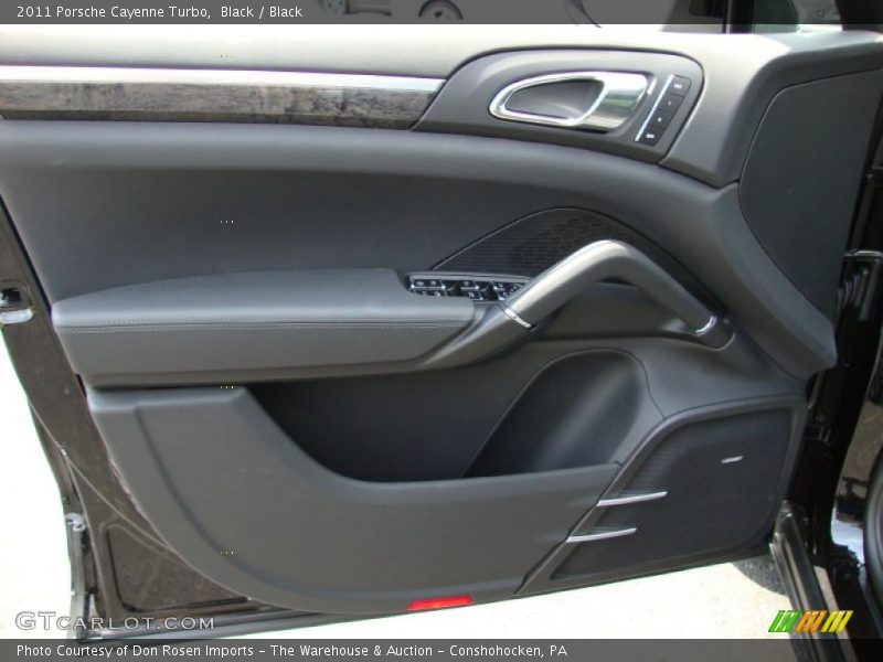 Black / Black 2011 Porsche Cayenne Turbo