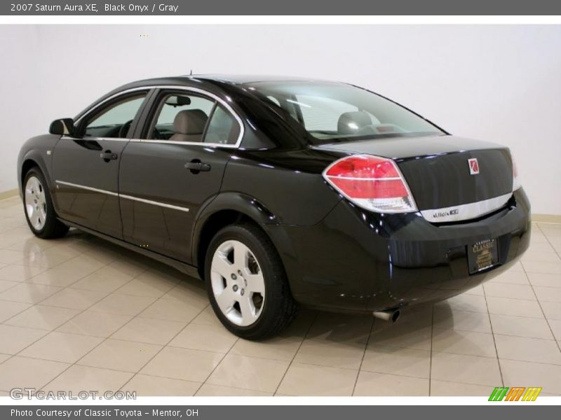 Black Onyx / Gray 2007 Saturn Aura XE