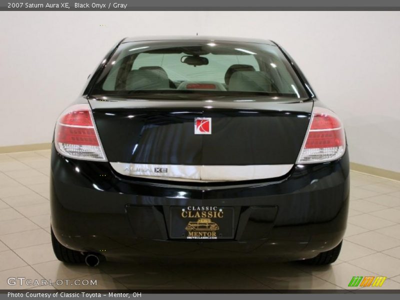 Black Onyx / Gray 2007 Saturn Aura XE