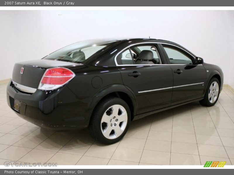 Black Onyx / Gray 2007 Saturn Aura XE
