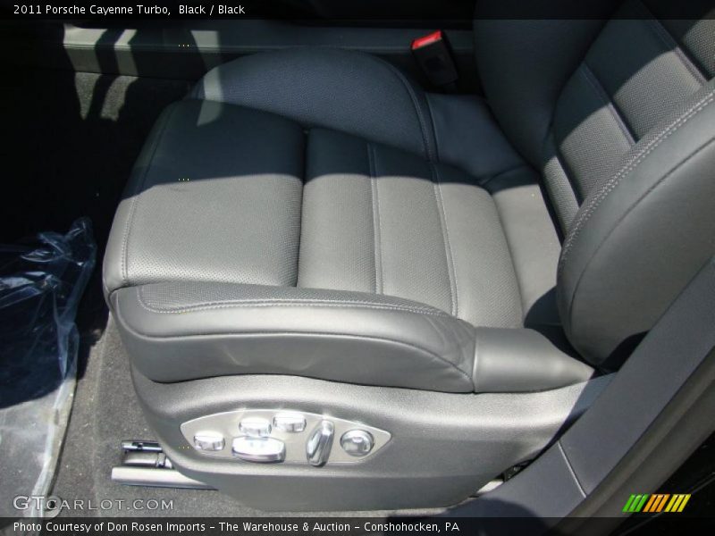 Black / Black 2011 Porsche Cayenne Turbo