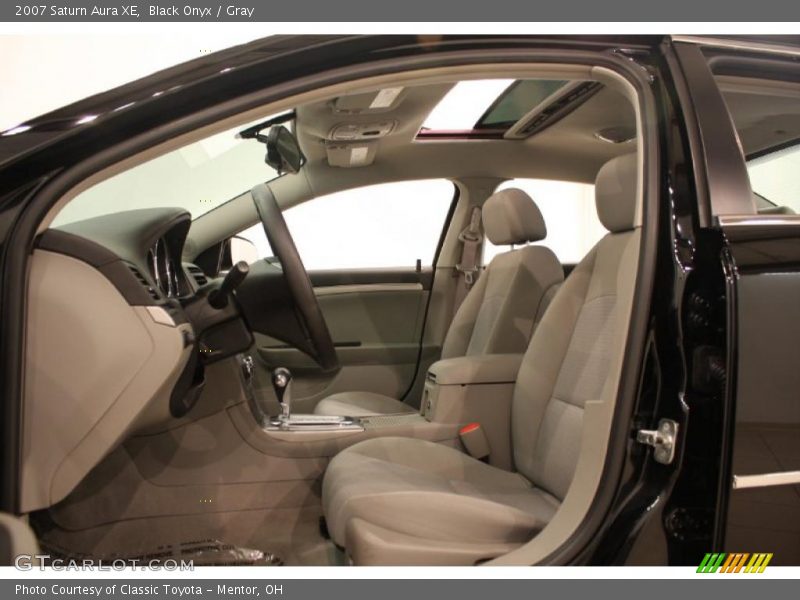 Black Onyx / Gray 2007 Saturn Aura XE