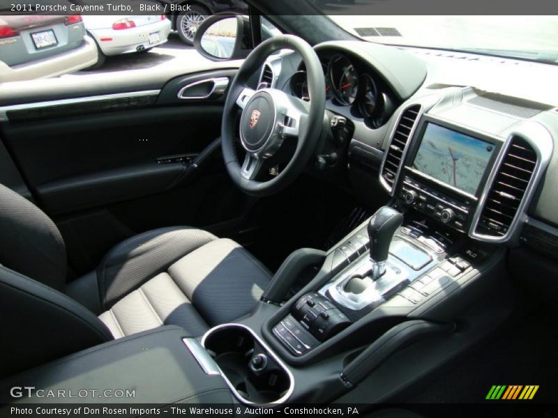 Black / Black 2011 Porsche Cayenne Turbo