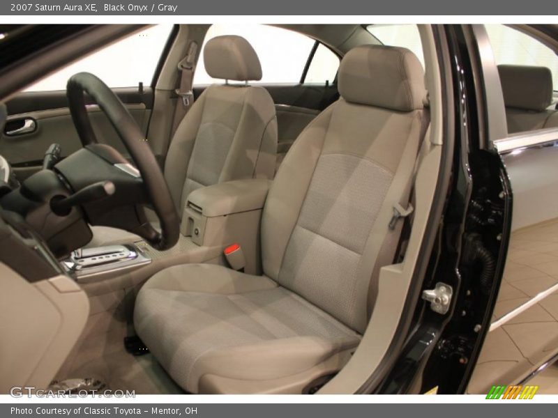 Black Onyx / Gray 2007 Saturn Aura XE
