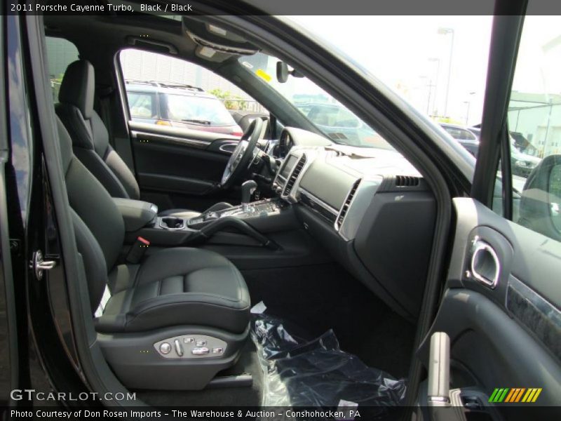 Black / Black 2011 Porsche Cayenne Turbo