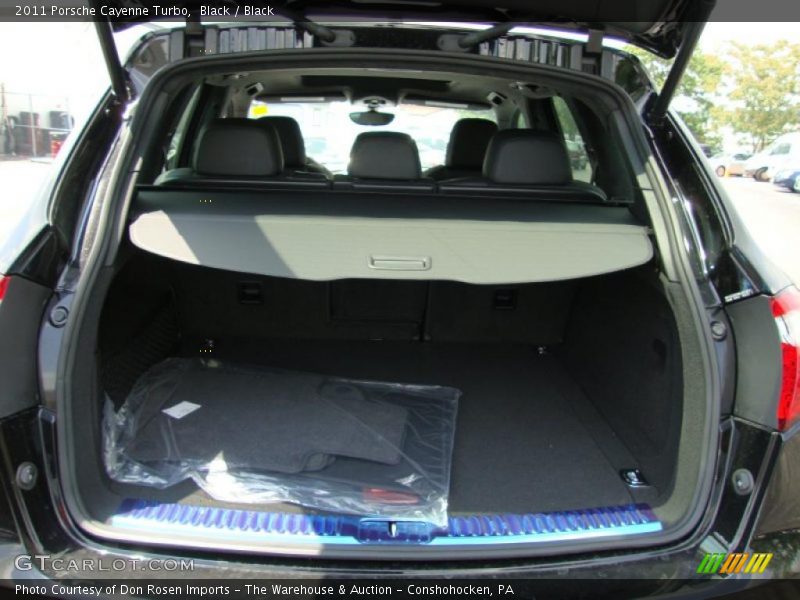 Black / Black 2011 Porsche Cayenne Turbo