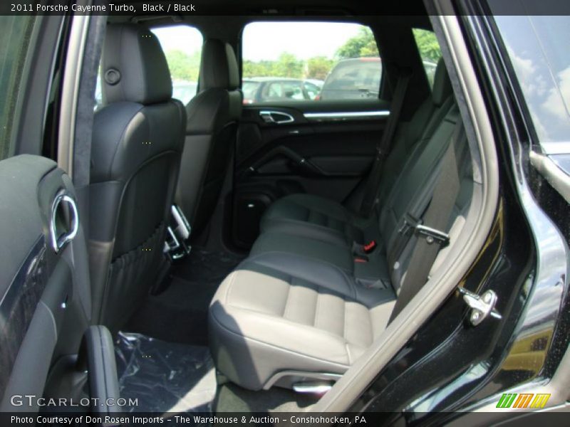 Black / Black 2011 Porsche Cayenne Turbo