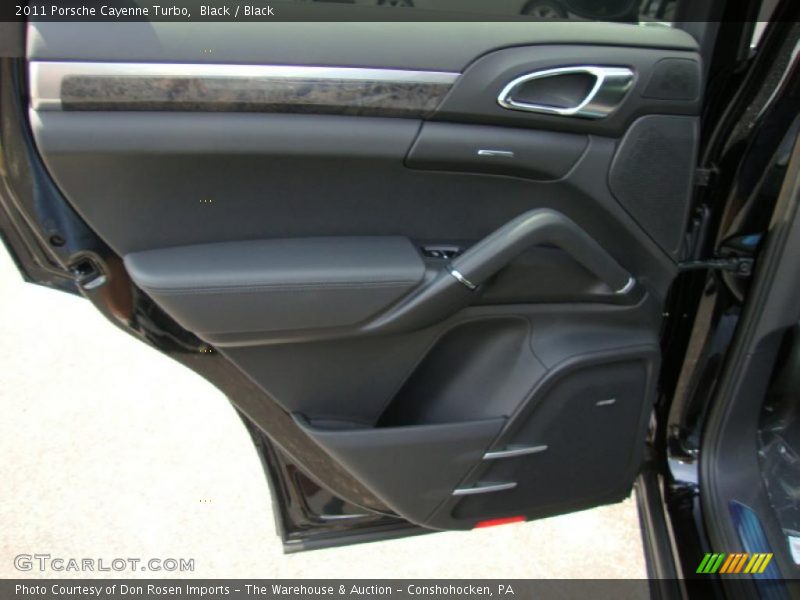 Black / Black 2011 Porsche Cayenne Turbo