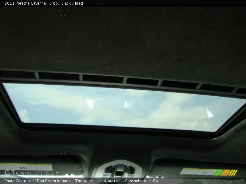 Black / Black 2011 Porsche Cayenne Turbo