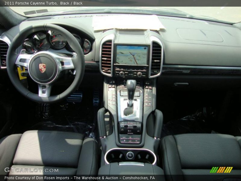 Black / Black 2011 Porsche Cayenne Turbo