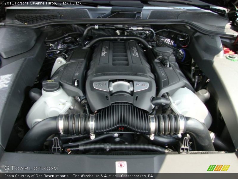 Black / Black 2011 Porsche Cayenne Turbo