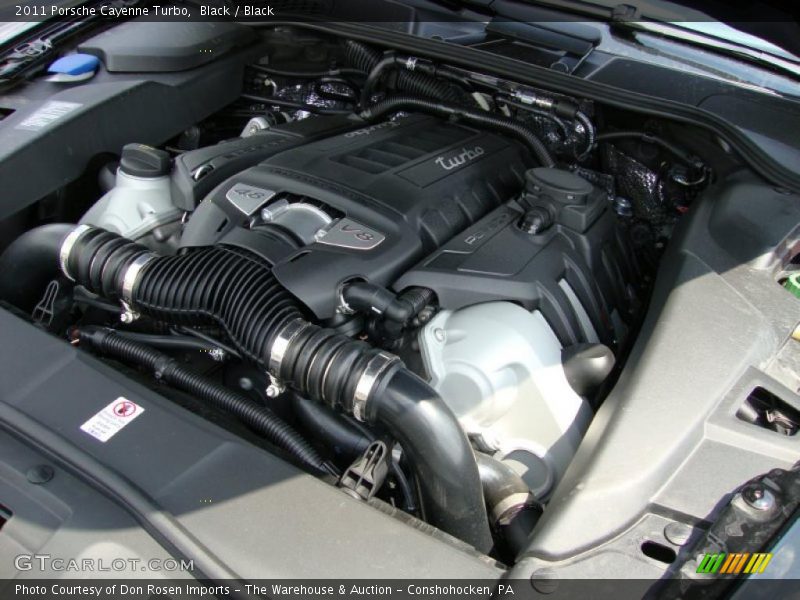 Black / Black 2011 Porsche Cayenne Turbo