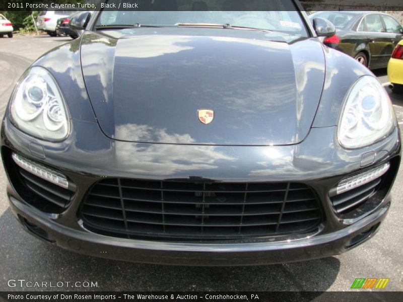 Black / Black 2011 Porsche Cayenne Turbo