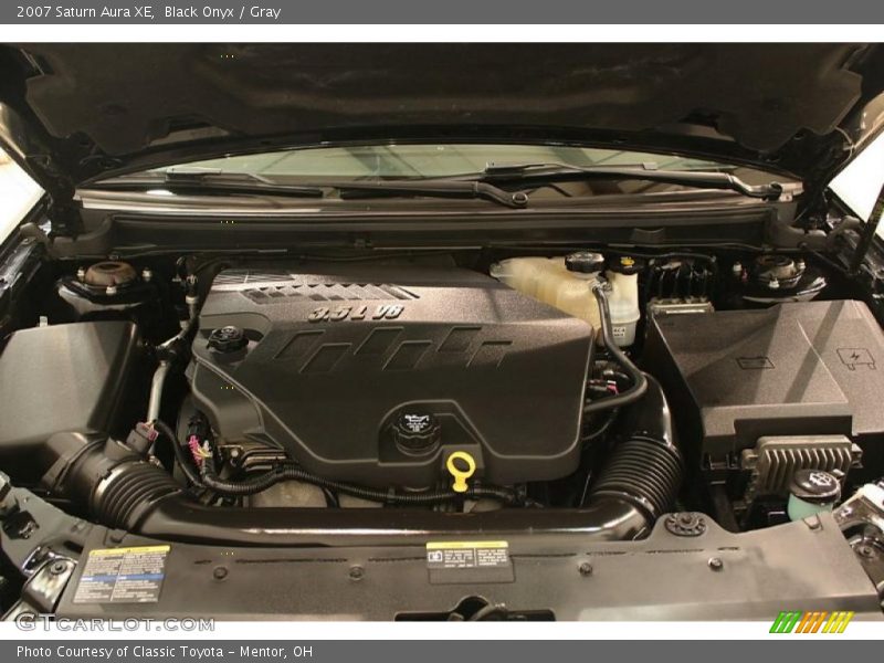 Black Onyx / Gray 2007 Saturn Aura XE