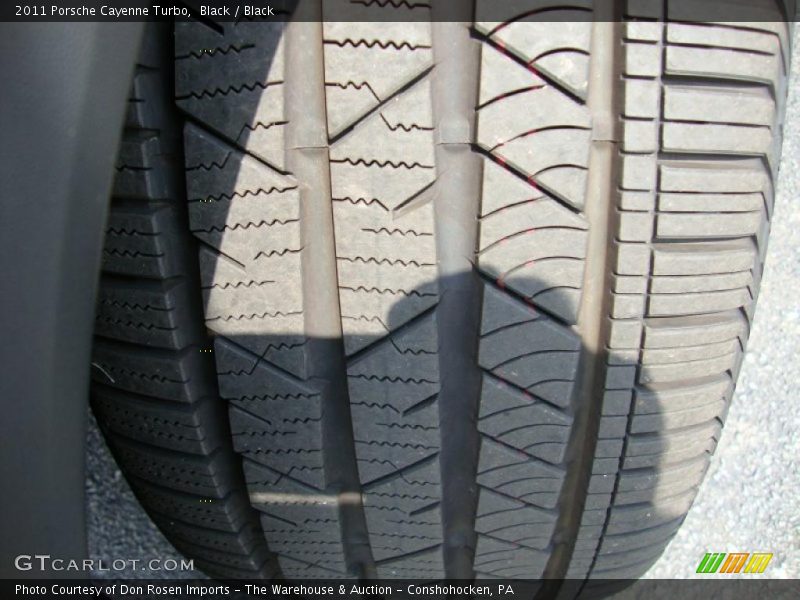 Black / Black 2011 Porsche Cayenne Turbo
