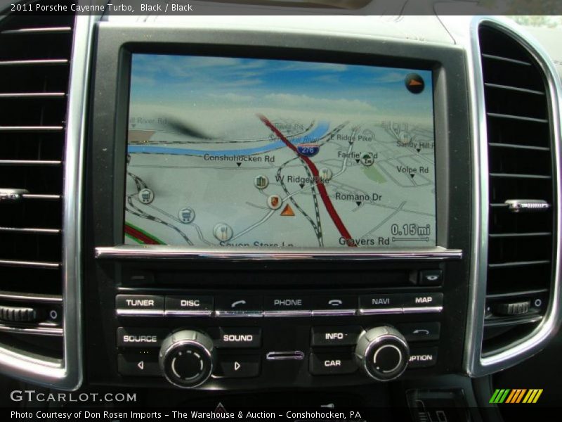 Black / Black 2011 Porsche Cayenne Turbo