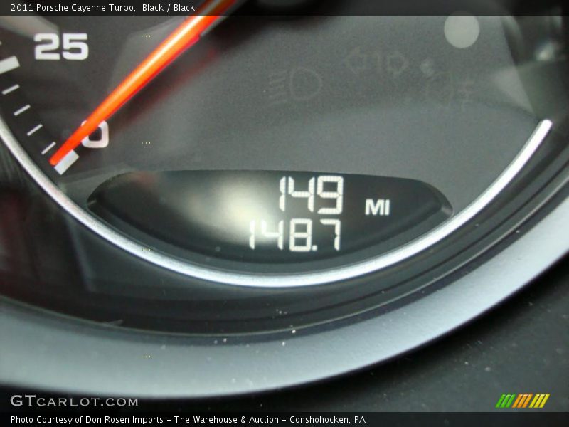 Black / Black 2011 Porsche Cayenne Turbo