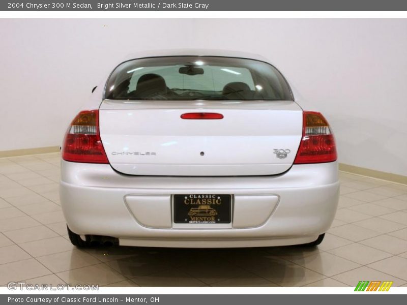 Bright Silver Metallic / Dark Slate Gray 2004 Chrysler 300 M Sedan