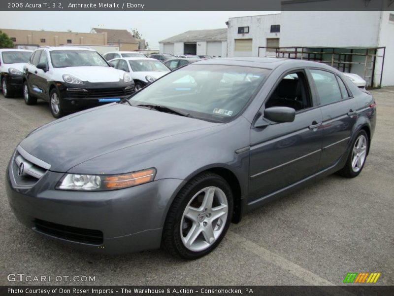 Anthracite Metallic / Ebony 2006 Acura TL 3.2