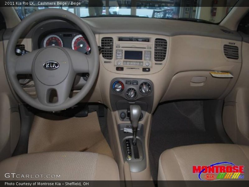 Cashmere Beige / Beige 2011 Kia Rio LX