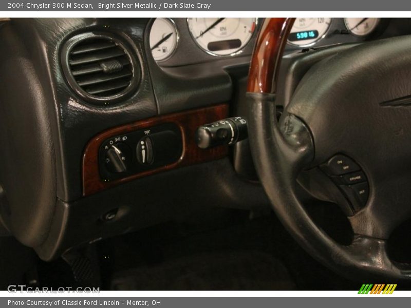 Bright Silver Metallic / Dark Slate Gray 2004 Chrysler 300 M Sedan
