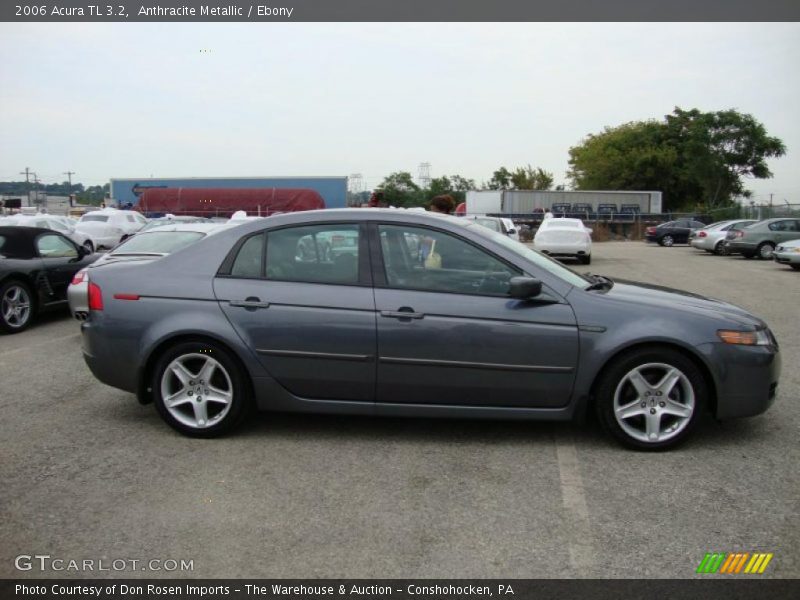 Anthracite Metallic / Ebony 2006 Acura TL 3.2