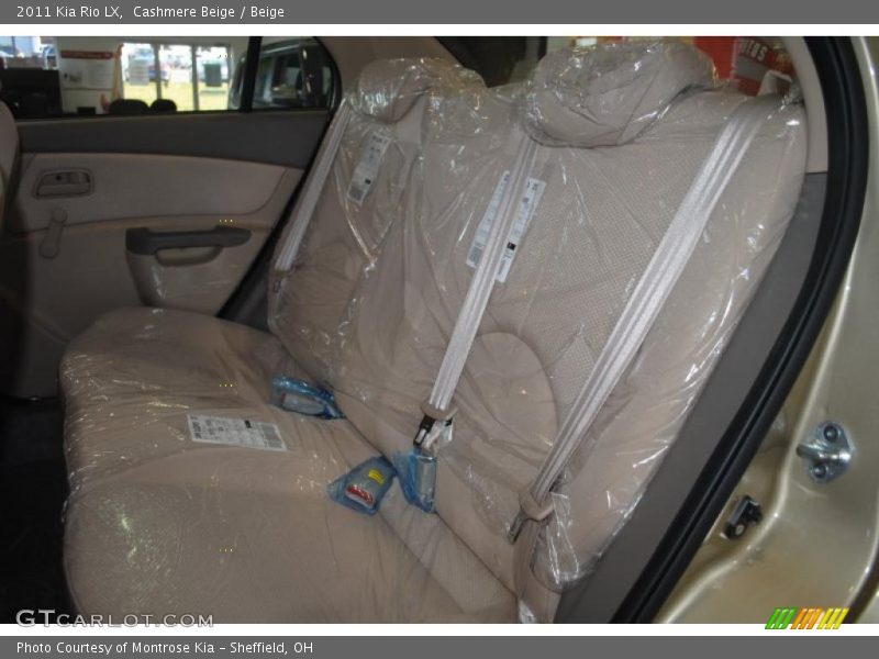 Cashmere Beige / Beige 2011 Kia Rio LX