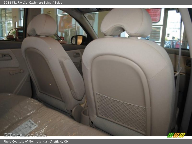 Cashmere Beige / Beige 2011 Kia Rio LX