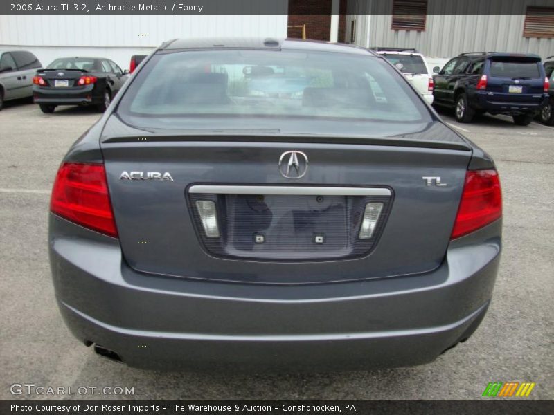 Anthracite Metallic / Ebony 2006 Acura TL 3.2