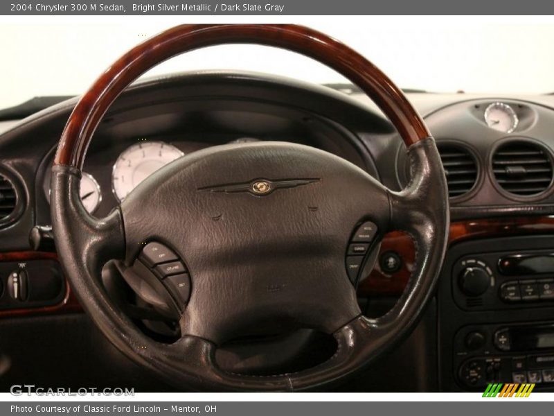 Bright Silver Metallic / Dark Slate Gray 2004 Chrysler 300 M Sedan